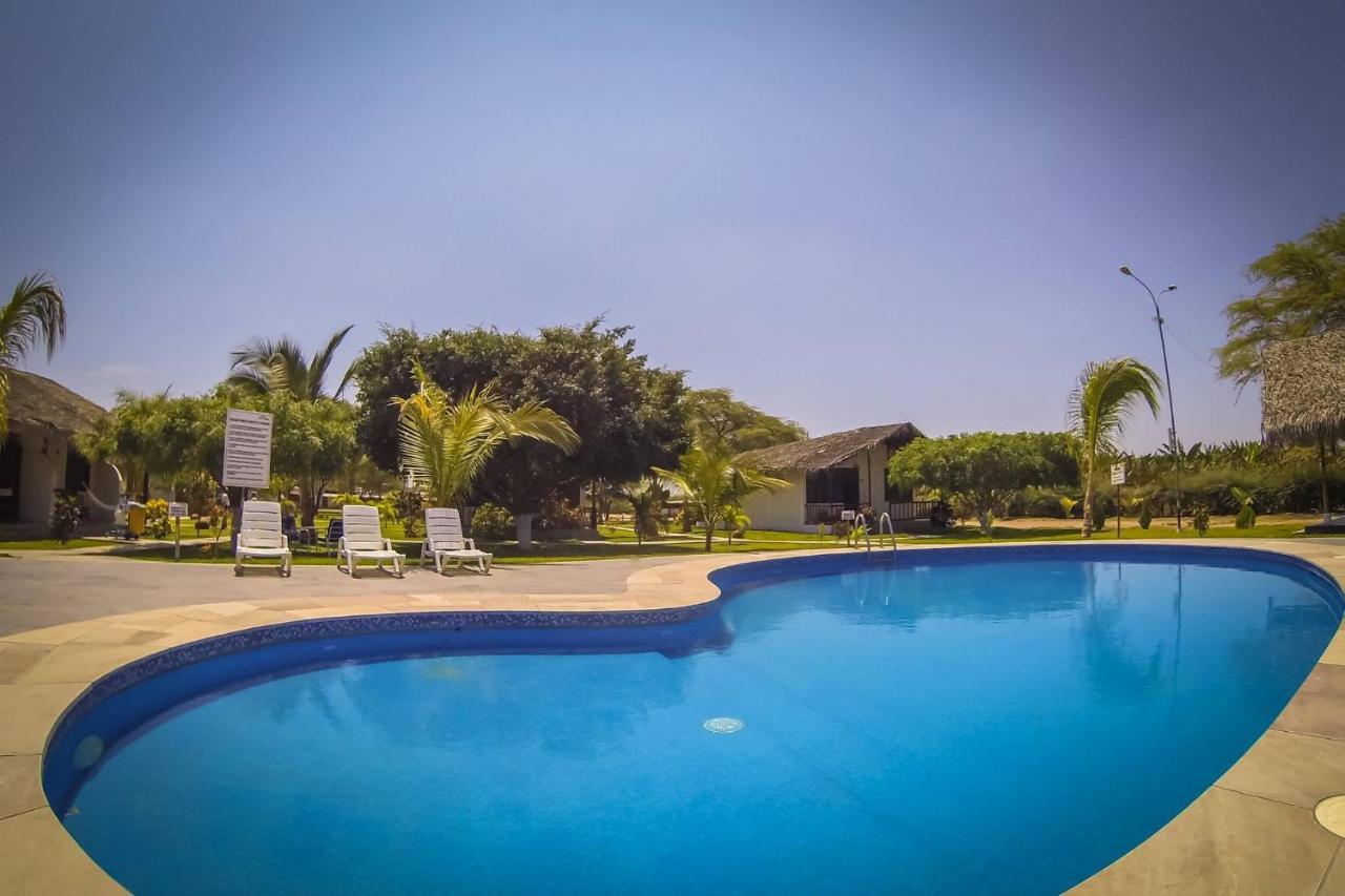 La Choza Bungalows Tambo Grande المظهر الخارجي الصورة