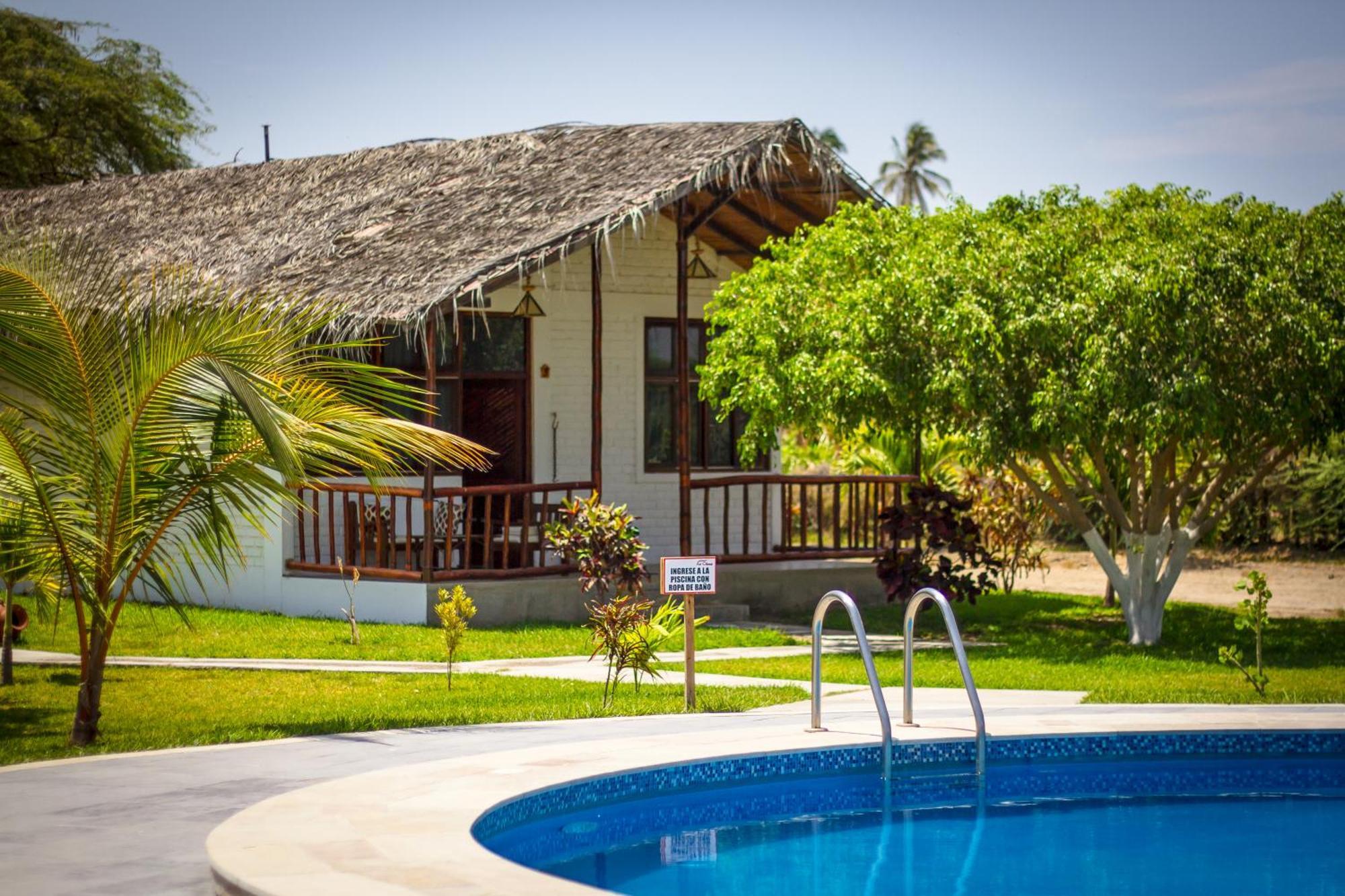 La Choza Bungalows Tambo Grande المظهر الخارجي الصورة