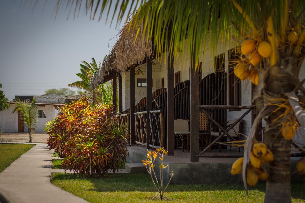 La Choza Bungalows Tambo Grande المظهر الخارجي الصورة