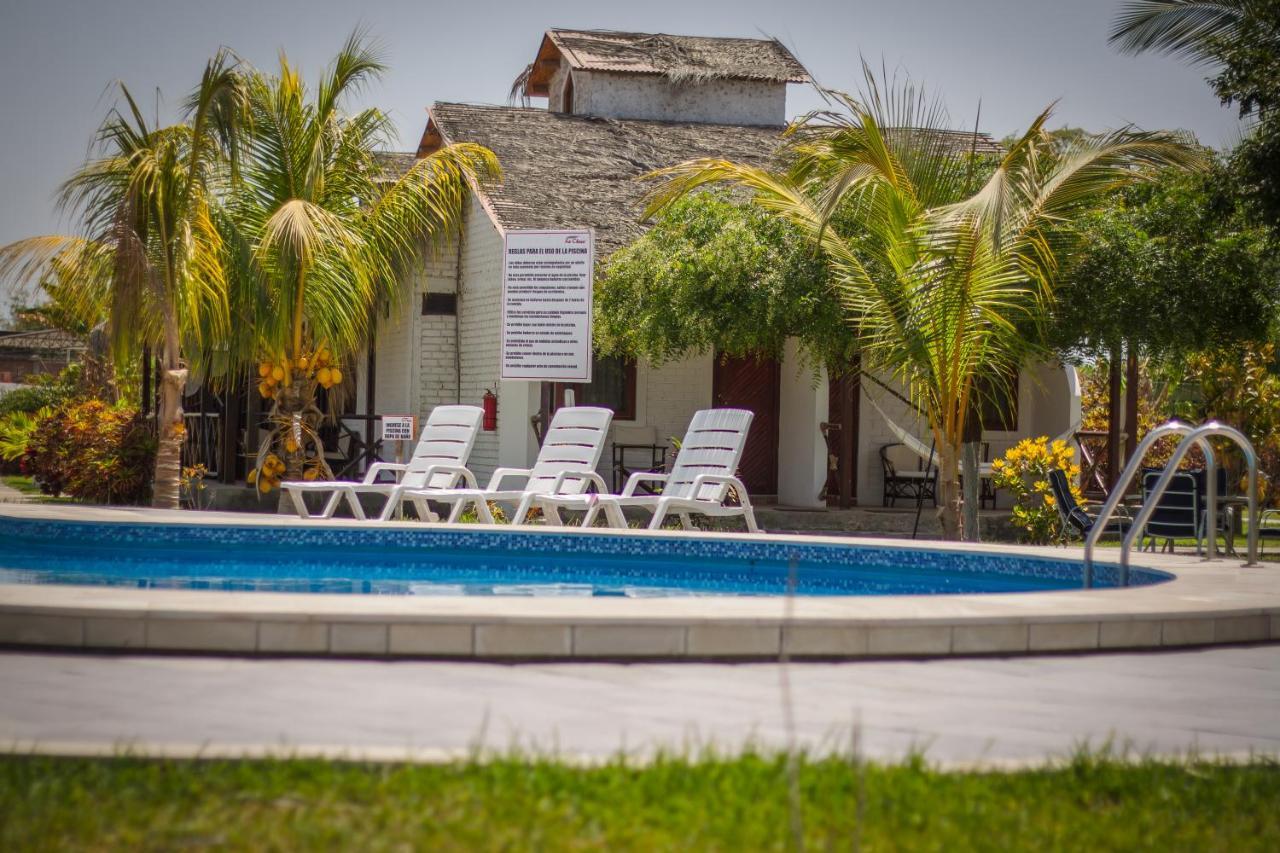 La Choza Bungalows Tambo Grande المظهر الخارجي الصورة